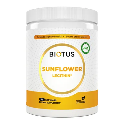 Лецитин соняшниковий Biotus Lecithin Sunflower, 454 г