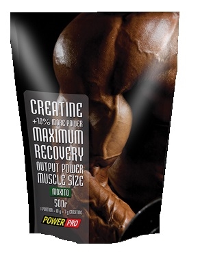 Креатин моногидрат Power Pro Creatine 70%, со вкусом мохито, 500 г