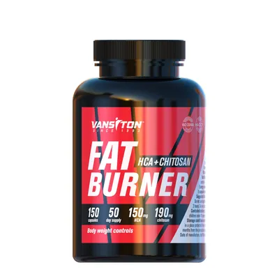 Жироспалювач Vansiton Fat Burner НСА + Chitosan, 150 капсул