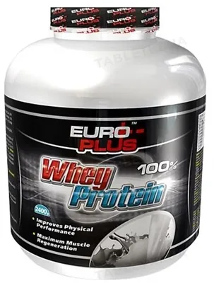 Протеїн сироватковий Euro Plus Whey Protein для спортсменів, 810 г, банка