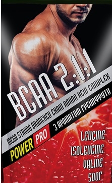 Смесь аминокислотная Power Pro ВСАА 2:1:1 с ароматом грейпфрута, 500 г