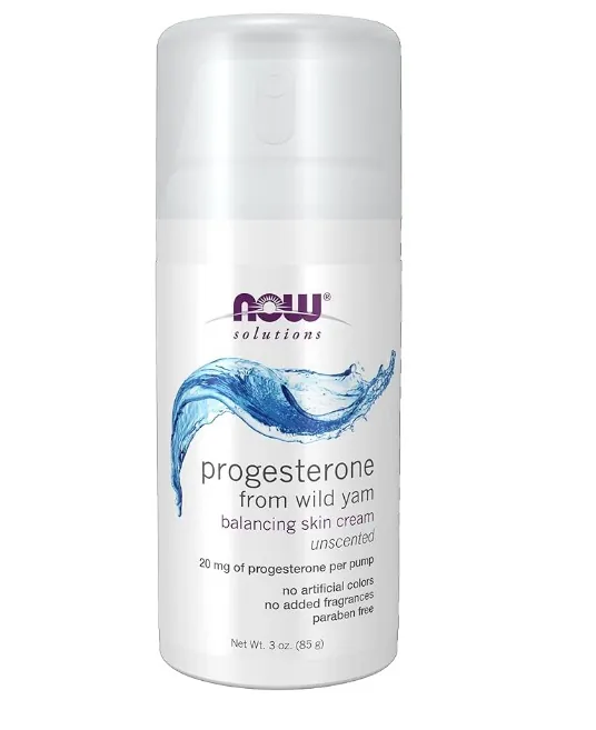 Крем з прогестероном NOW Solutions Progesterone from Wild Yam, 85 г