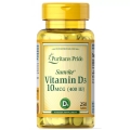 Витамин Д3 Puritan's Pride Vitamin D3 400 IU (10 мкг), 100 таблеток