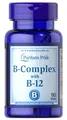 Комплекс Puritan's Pride Vitamin B-Complex and Vitamin B-12, 90 таблеток