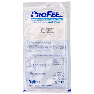 Рукавички хірургічні ProFeel DHD Synthetic Powder Free неопренові без пудри, розмір 7,5 стерильні, пара