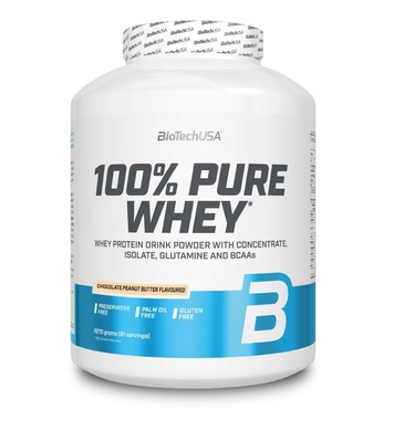Протеин Biotech 100% Pure Whey chocolate peanut butter, 2,27 кг