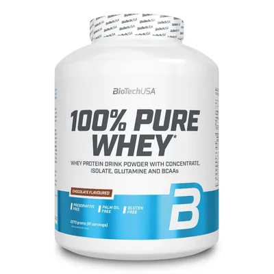 Протеїн сироватковий змішаний Biotech 100% Pure Whey шоколад, 2,27 кг