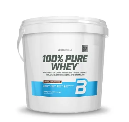 Протеїн сироватковий змішаний Biotech 100% Pure Whey шоколад, 4 кг