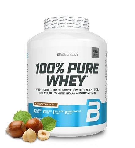 Протеин Biotech 100% Pure Whey hazelnut, 2,27 кг