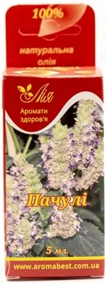 Олія ефірна Лія Пачулі, 5 мл