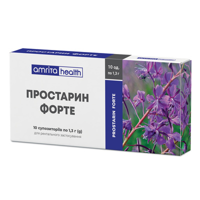 Фитосвечи Простарин Форте Amrita для мужчин суппозитории №10