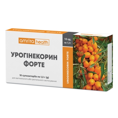 Фитосвечи Урогинекорин Форте Amrita суппозитории №10