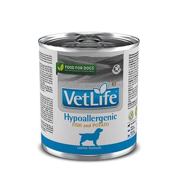 Корм влажный Farmina Vet Life Hypoallergenic Fish & Potato для собак при пищевой аллергии 300 г