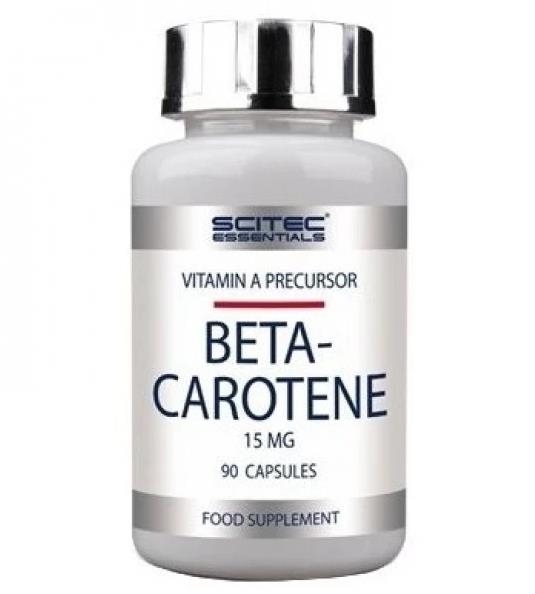 Бета-каротин Scitec Nutrition Beta-Carotene 15 mg, 90 капсул