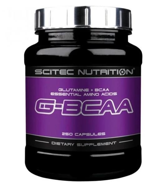 Аминокислоты Scitec Nutrition G-BCAA, 250 капсул