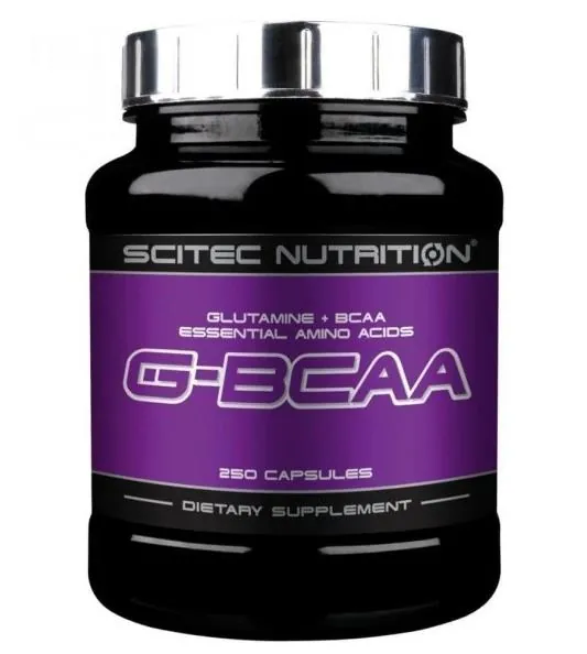Амінокислоти Scitec Nutrition G-BCAA, 250 капсул