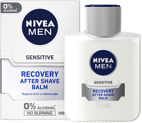 Бальзам после бритья Nivea Men восстанавливающий для чувствительной кожи, без содержания спирта, 100 мл