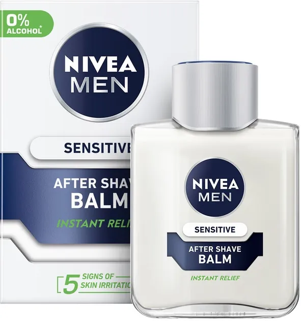 Бальзам після гоління Nivea Men Sensitive заспокійливий для чутливої шкіри (81306), 100 мл