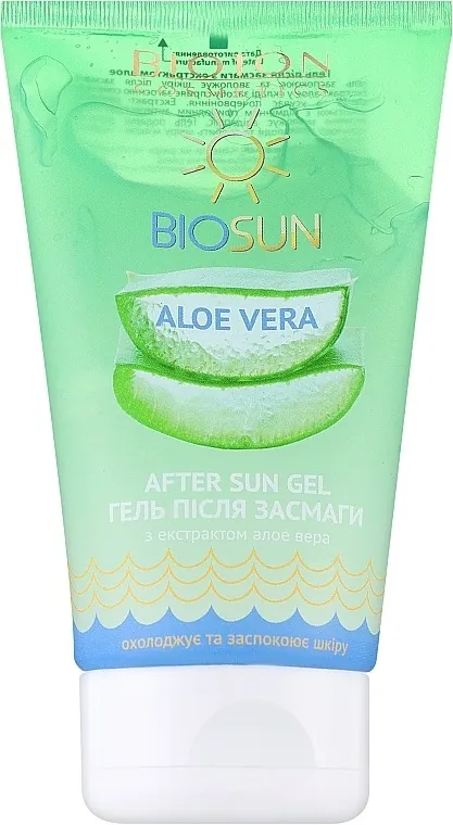 Гель після засмаги Bioton Cosmetics BioSun з екстрактом алое вера, 150 мл