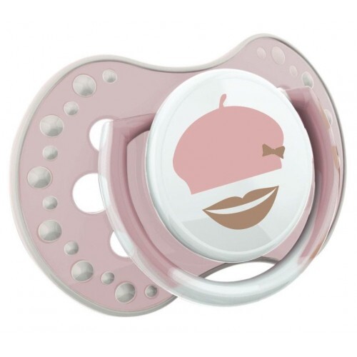 Пустышка силиконовая Lovi Retro baby динамическая, 22/803girl, 0-3 месяца, 2 шт
