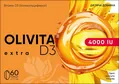 Олівіта Екстра Д3 4000 капсули №60 (10х6)