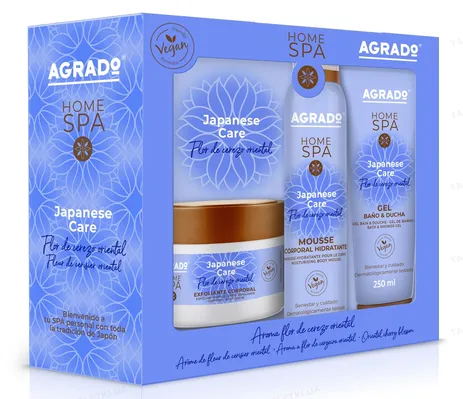 Набір для тіла Agrado Home Spa Japanese Care Японське задоволення