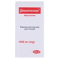 Демопенем порошок для р-ра д/ин. по 1000 мг №1 во флак.