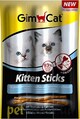 Лакомство для котят GimCat Kitten Sticks с индейкой и кальцием, 3 штуки