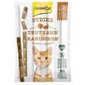 Лакомство для кошек GimCat Sticks палочки с индейкой и кроликом, 4 штуки