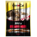 Ласощі для кішок GimCat Sticks палички з куркою та печінкою, 4 штуки