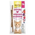 Лакомство для кошек GimCat Superfood Duo-Sticks палочки с курицей и лесными ягодами, 3 штуки