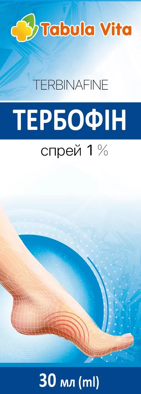 Тербофін Tabula Vita спрей 1% по 30 мл у флак.