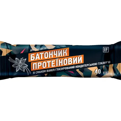 Батончик протеїновий IF ваніль, 40 г