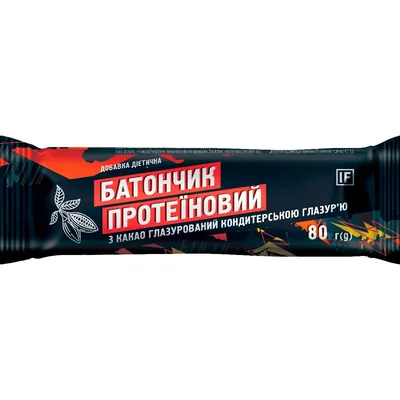 Батончик протеїновий IF з какао, 80 г