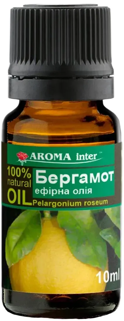 Олія ефірна Aroma Inter Бергамот, 10 мл