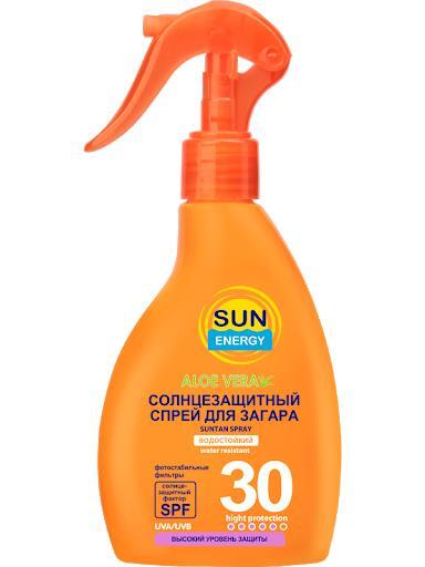Спрей для загара Sun Energy SPF 30, 200 мл