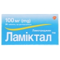 Ламиктал таблетки, дисперг. по 100 мг №28 (14х2)
