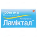 Ламіктал таблетки, дисперг. по 100 мг №28 (14х2)
