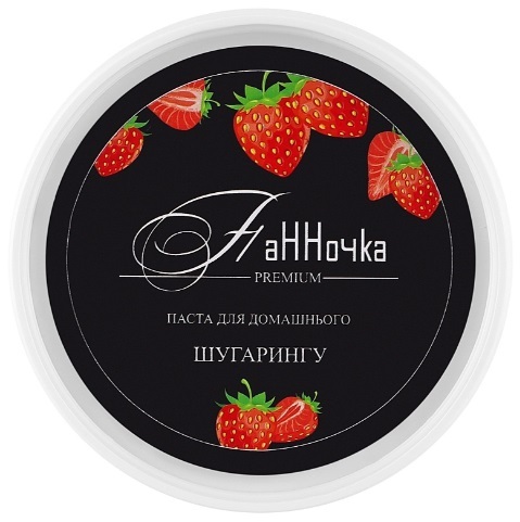 Паста для шугаринга Панночка Premium с фруктовым экстрактом Клубничка, 250 г