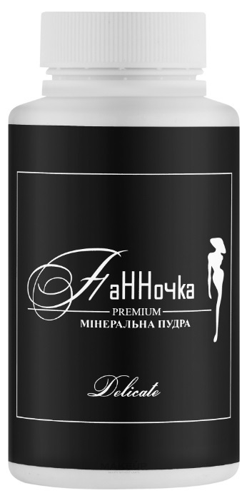 Пудра минеральная Панночка Premium Delicate, 160 г