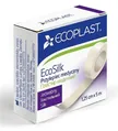 Пластир медичний Ecoplast EcoSilk на текстильній основі 1,25 см x 5 м, папер. упак.