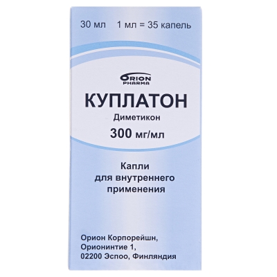 Куплатон капли ор. 300 мг/мл по 30 мл во флак.