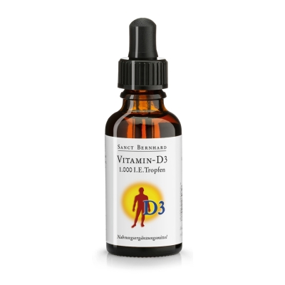 Витамин Д3 Sanct Bernhard Vitamin-D3 1000 МЕ (25 мкг), 30 мл