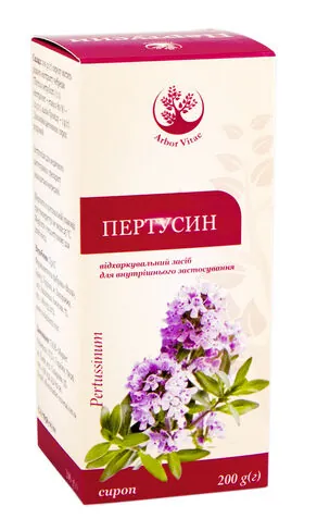 Пертусин сироп по 200 г у флак. у пач.