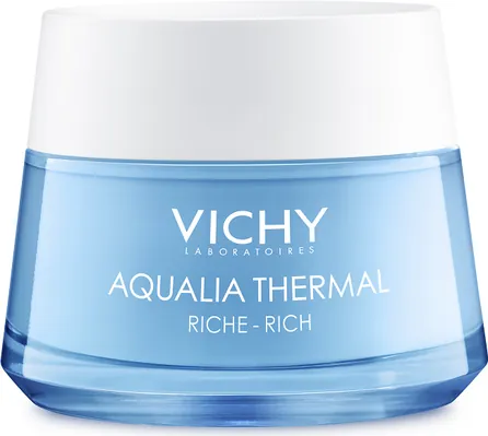 Крем для обличчя Vichy Aqualia Thermal насичений для глибокого зволоження сyxoї і дуже сухої шкіри, 50 мл
