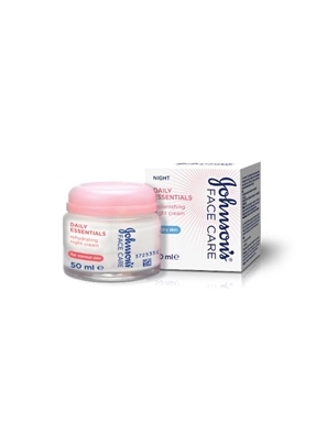Крем Johnson's Daily Essentials ночной питательный для сухой кожи, 50 мл