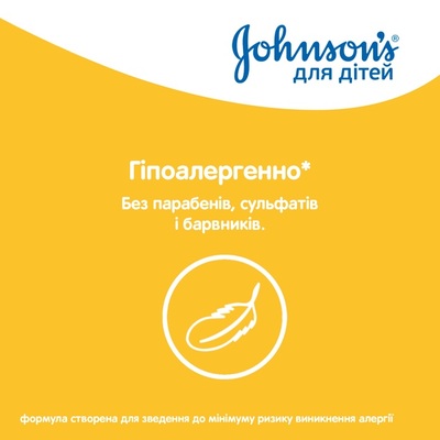 Пенка-шампунь для мытья и купания Johnson's Baby От макушки до пяточек детская, 500 мл
