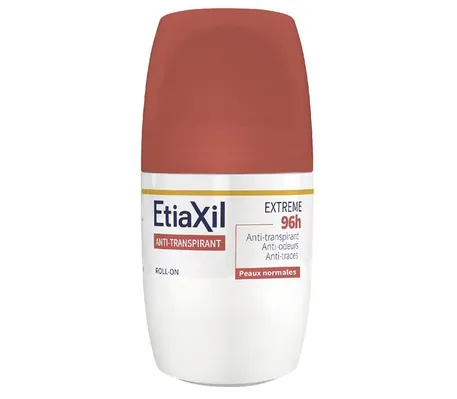 Дезодорант-антиперспірант кульковий Etiaxil Extreme 96h, 50 мл