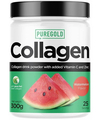 Коллаген Pure Gold Collagen Watermelon с витамином С и цинком, со вкусом арбуза, 300 г