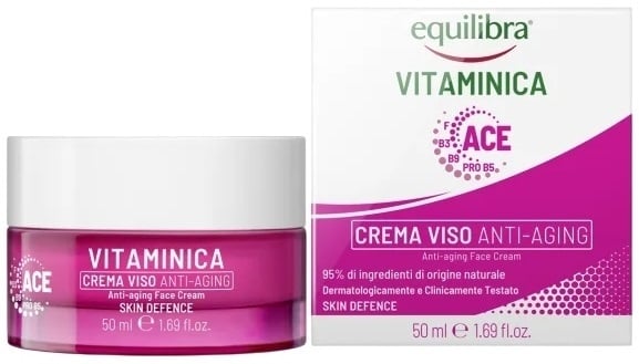 Крем для лица Equilibra Vitaminica Anti-Aging против старения, 50 мл